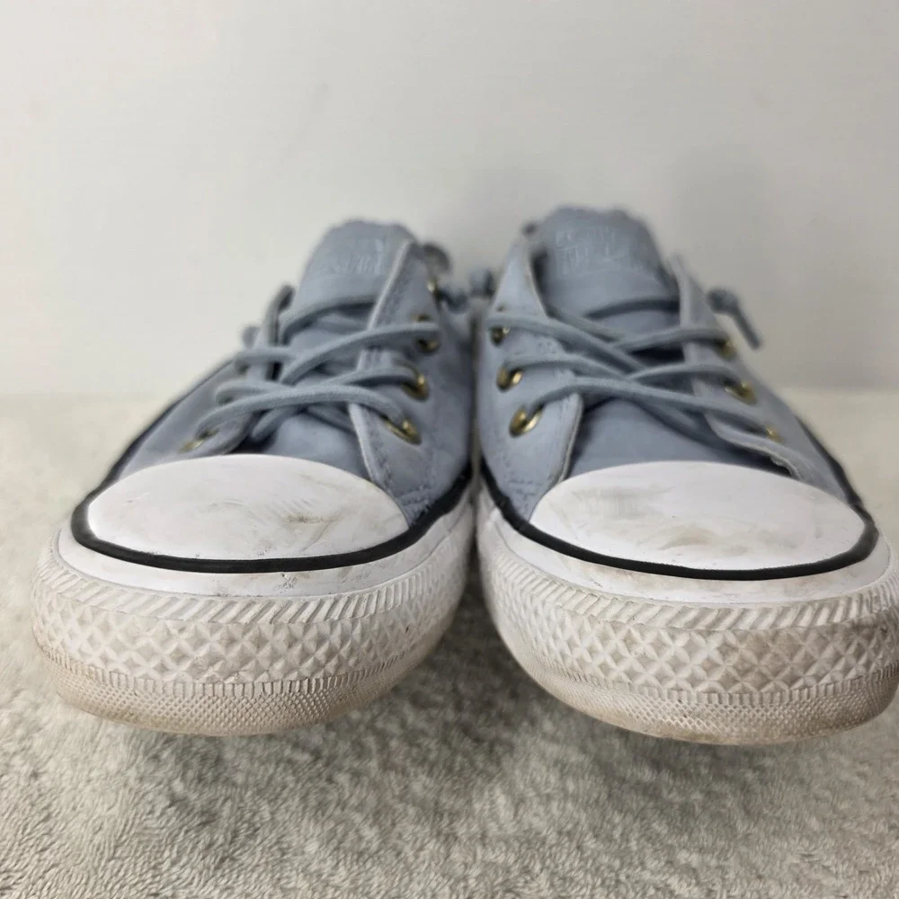 CONVERSE ALL STAR Stretch Elastic Heel Women's SIZE 9 Ladies Blue Lace Shoes
